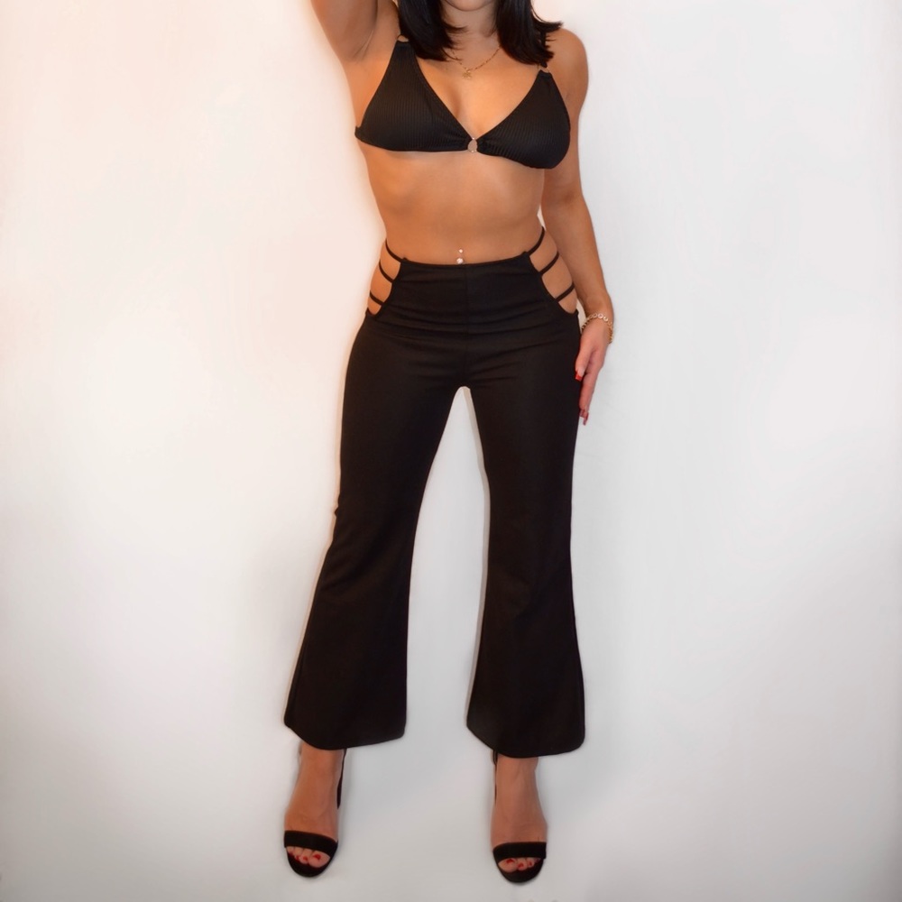 Cut Out Pants